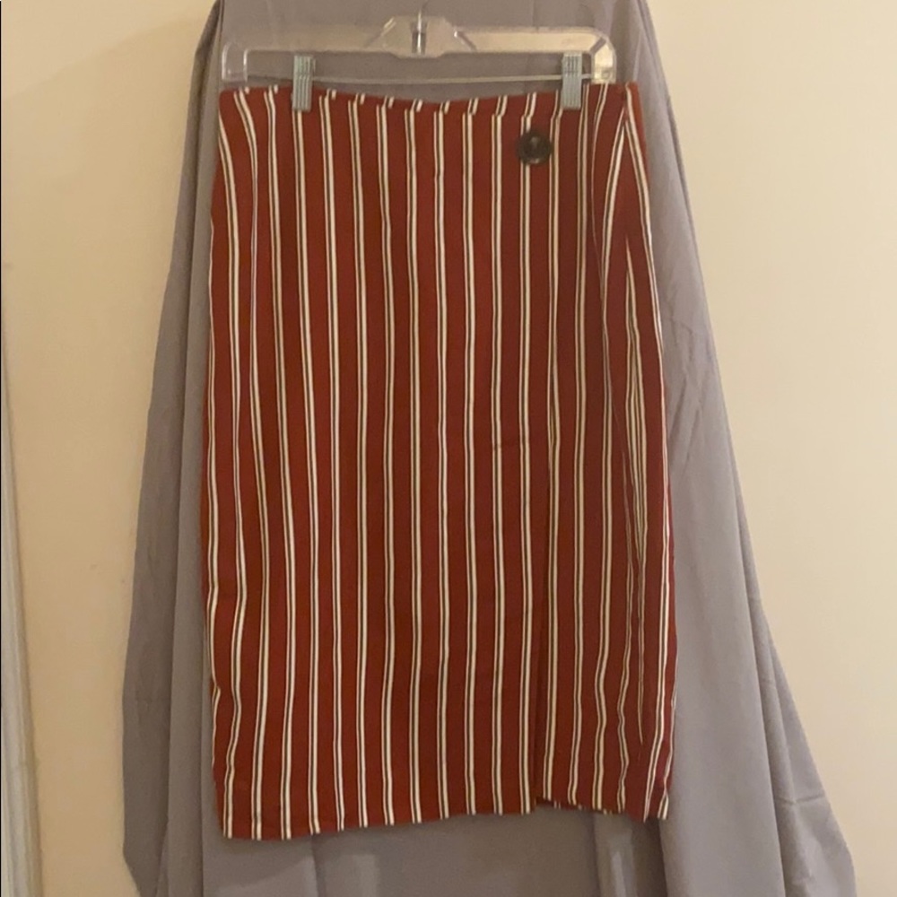 Ann Taylor faux wrap skirt